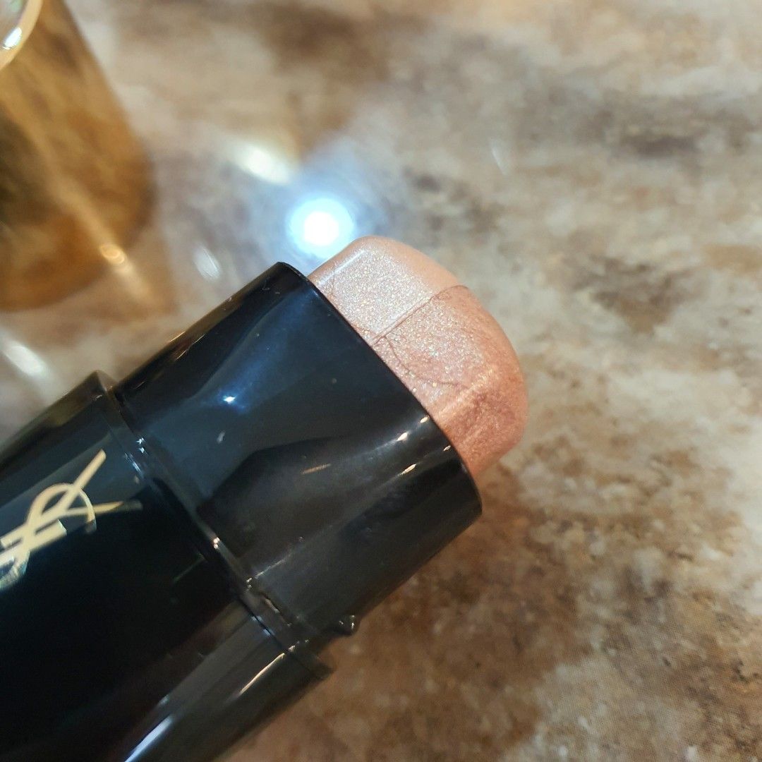 YSL Face Highlighter Duo Stick Gold Attraction Edition 1 LIGHT CLASH