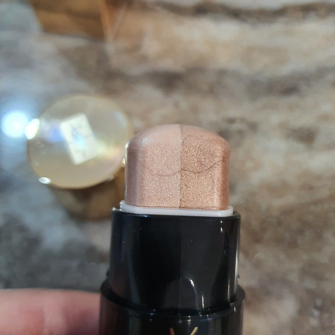 YSL Face Highlighter Duo Stick Gold Attraction Edition 1 LIGHT CLASH