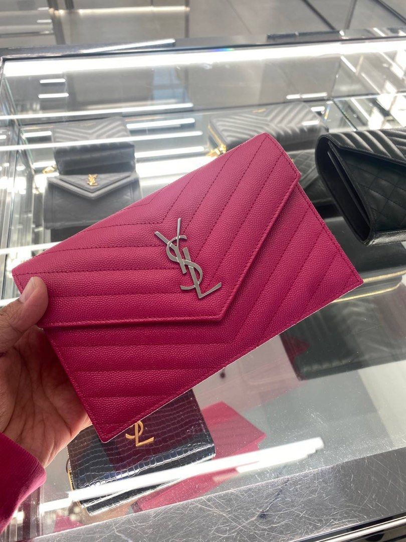 YSL small wallet on Chain Crossbody Luxury Bags Wallets on Carousell