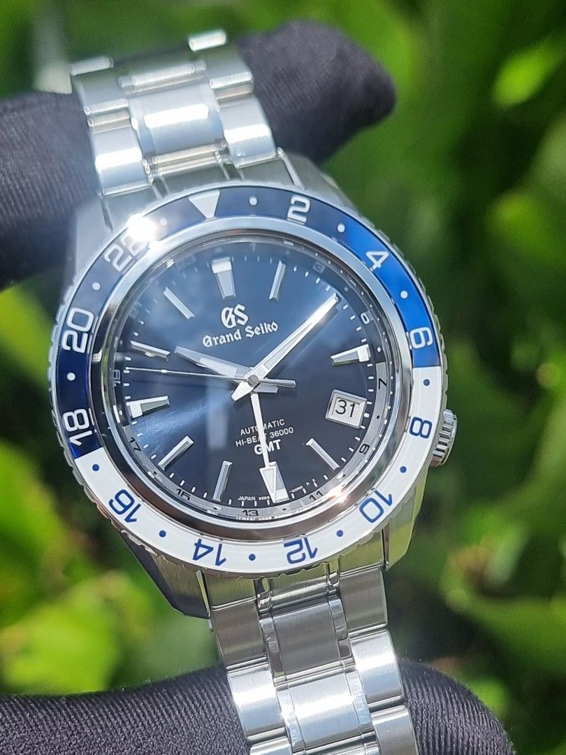 2020 GRAND SEIKO SBGJ237 SPORT COLLECTION SBGJ 237 GMT HI BEAT TRIPLE TIME ZONE BLACK Luxury Watches on Carousell