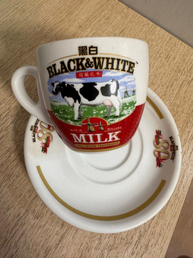 超入手困難】香港 黒白淡奶 BLACK&WHITE 80周年限定品