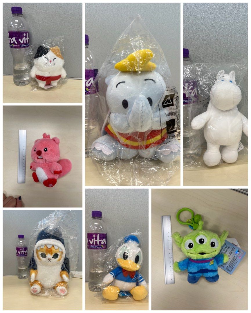公仔 （分類：絨毛玩具）位於 Hong Kong。 由 manling0130 提交（商品編號 1305912875，圖片 3）。簡介： 台灣夾公仔 機出 求收留，重有其他公仔$15起 面交 九龍灣、車公廟、大圍、北角mtr 平郵自付。