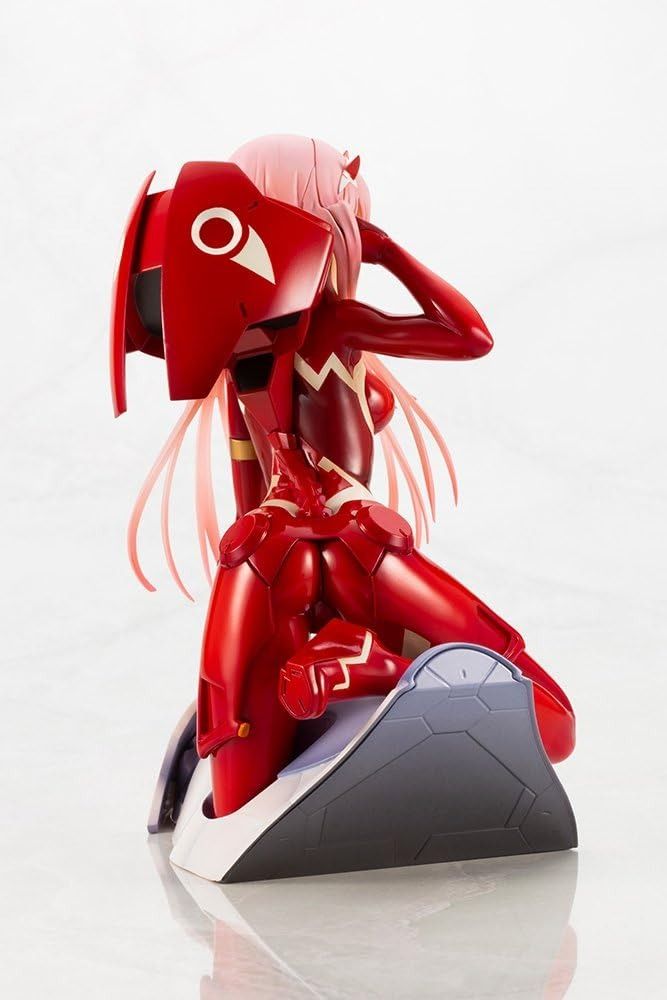 Kotobukiya Darling In The Franxx Zero Two PVC Statue - Anime Figure, 6.5 Inches Tall, Pilot Suit