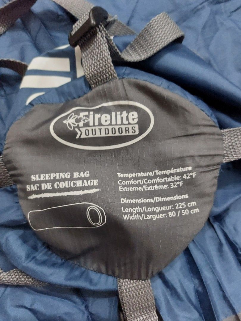Firelite Outdoors sleeping bag Carousell