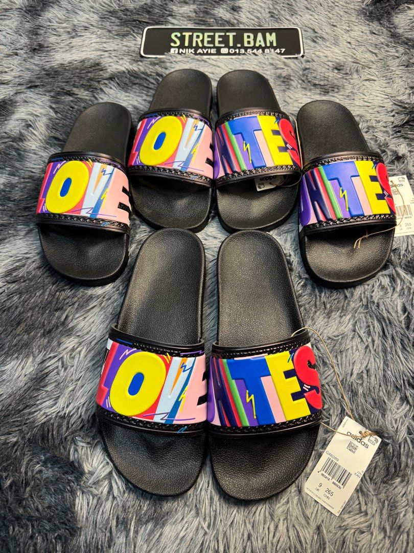 Adidas love unites adilette store