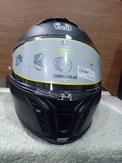NEW AGV Tour Modular Matte Black Motorcycle Helmet