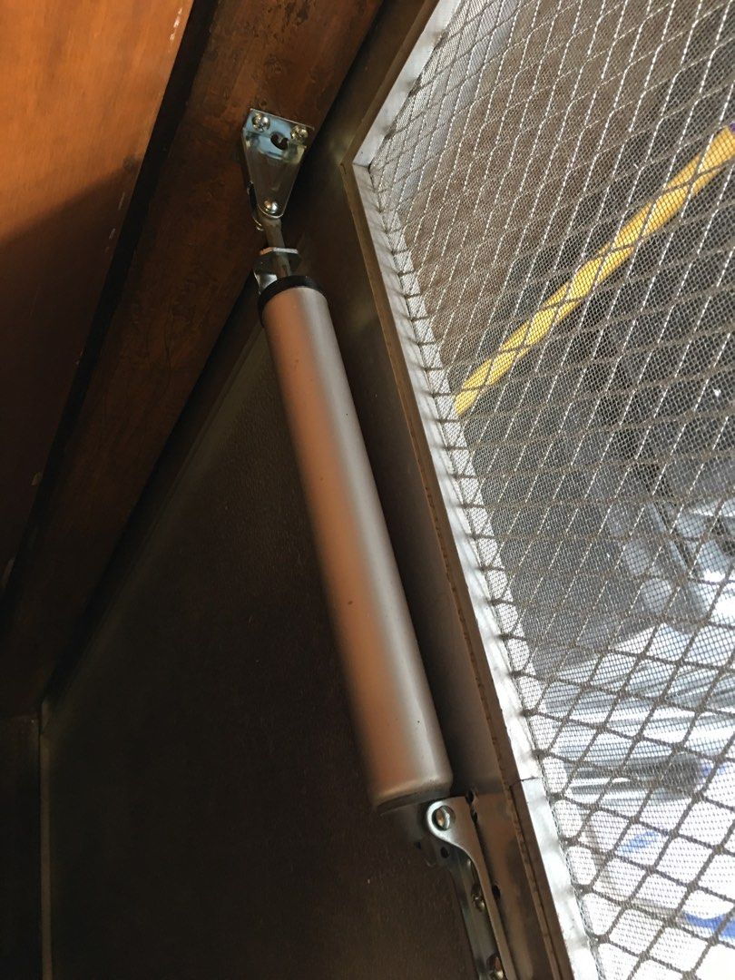 Aluminum Screen Door (Category: Other Home Decor) located in Las Pinas. Submitted by myraflores317 (Listing ID 1305861454, Image 2). Description: Good as new Well maintained Clean Length 7 ft Width 35 inches #screen door #aluminum door.