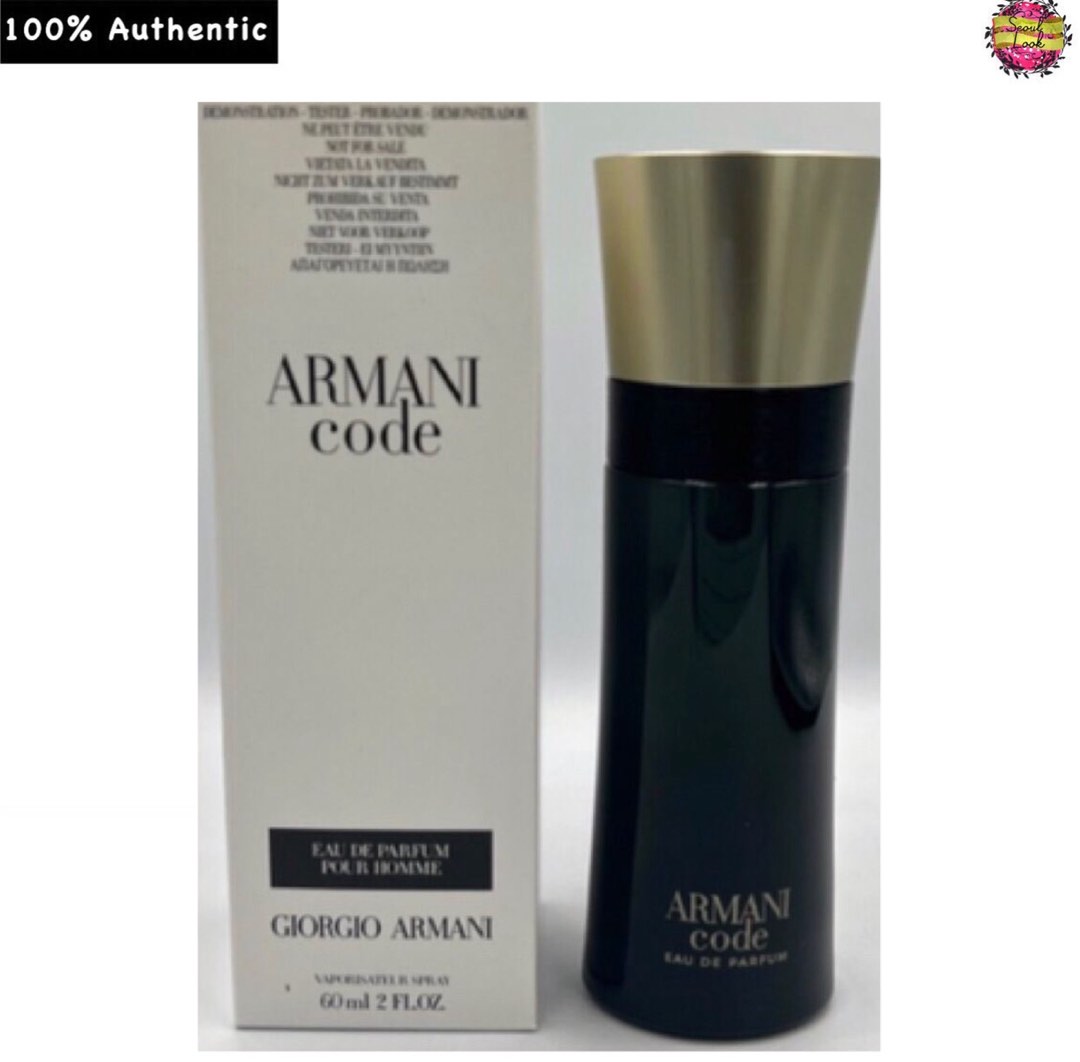 Armani code tester outlet
