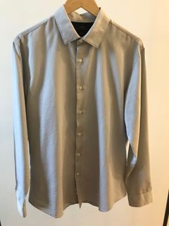 Authentic ZARA Man Long Sleeves Formal Office Executive Shirt for Men