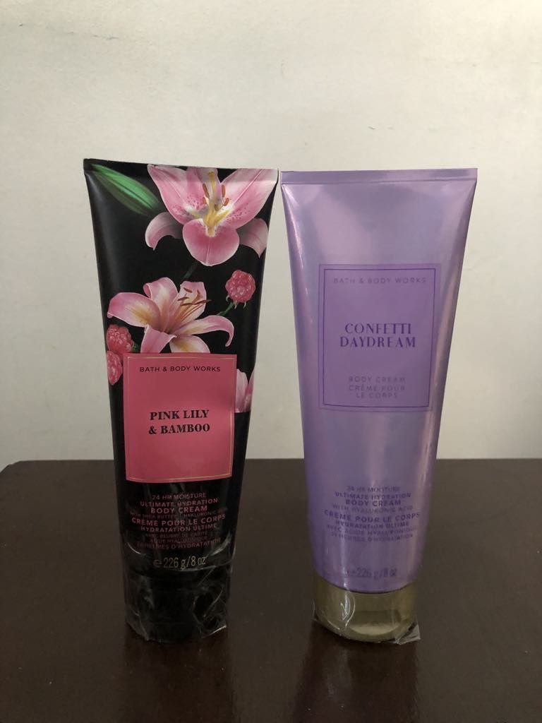 BATH & BODY WORKS BODY CREAM (Category: Bath) located in Makati City. Submitted by nicolaylay (Listing ID 1305869644, Image 2). Description: ORIGINAL.