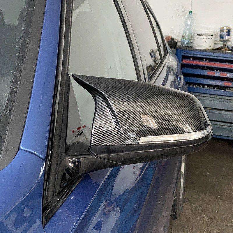 Alcantara & Napa Leather / Carbon Leather BMW Mirror Accessory