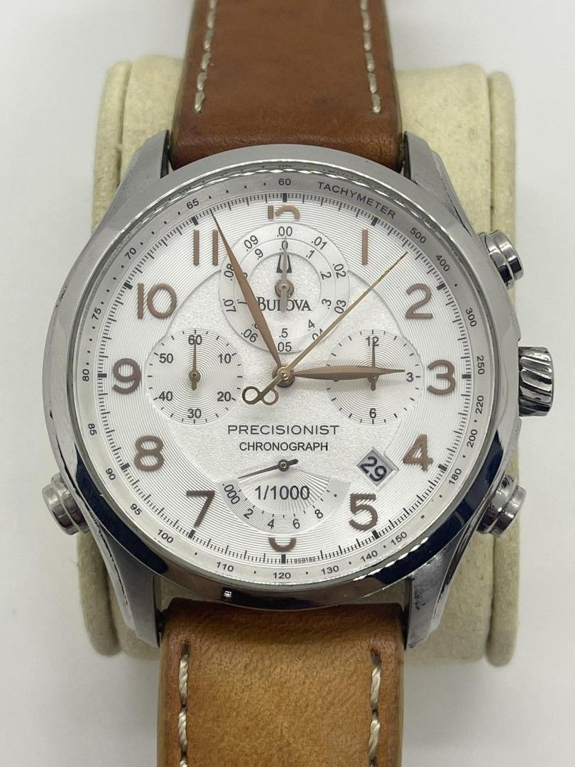Bulova Precisionist Chronograph No Reserve C877749 Catawiki Men s Fashion Watches Accessories Watches on Carousell