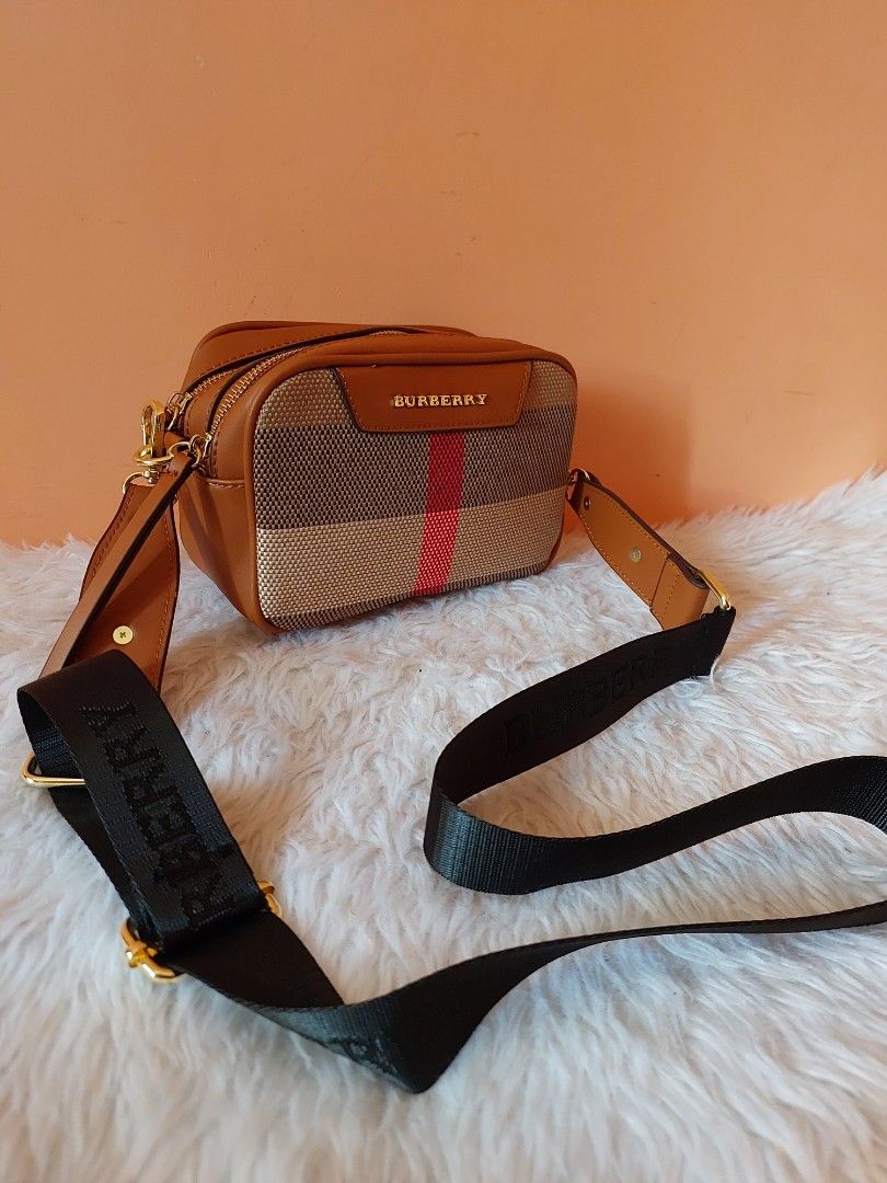 Burberry camera strap best sale