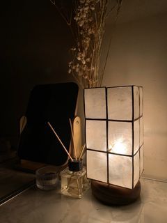 Capiz Shell Table Lamp