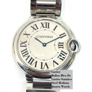 Cartier Ballon Bleu De Cartier Stainless Steel Medium Quartz Watch