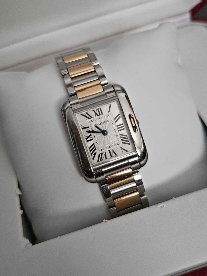 Cartier Tank Anglaise RARE Luxury Watches on Carousell