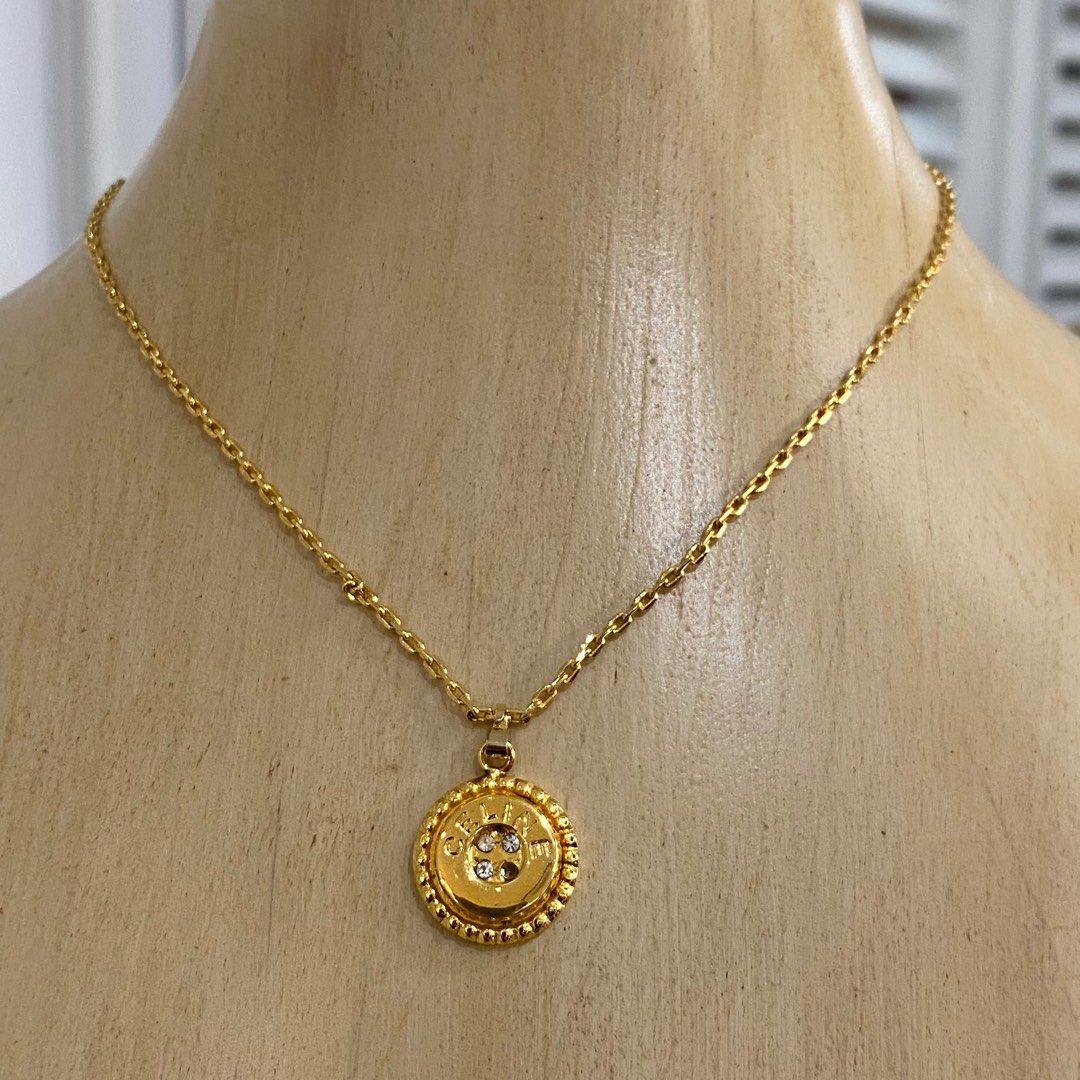 Celine coin necklace sale