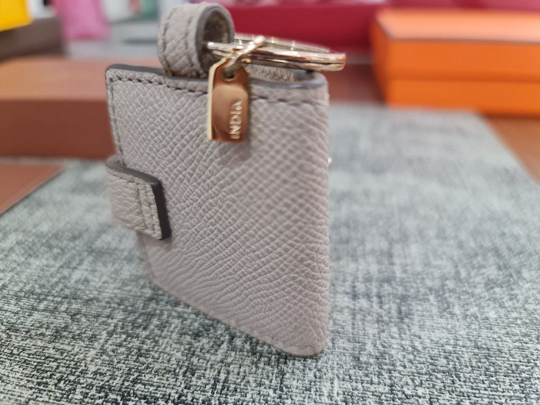 Coach picture frame bag charm discount