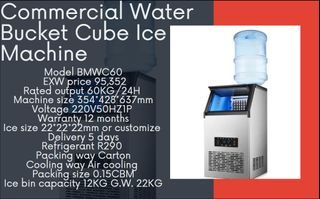Commercial Water Bucket Cube Ice Machine