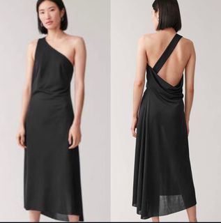 Cos sexy back dress/ asymmetrical dress