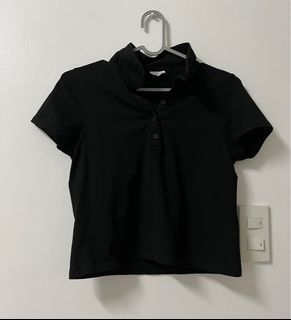 Cotton On Cropped Polo Shirt