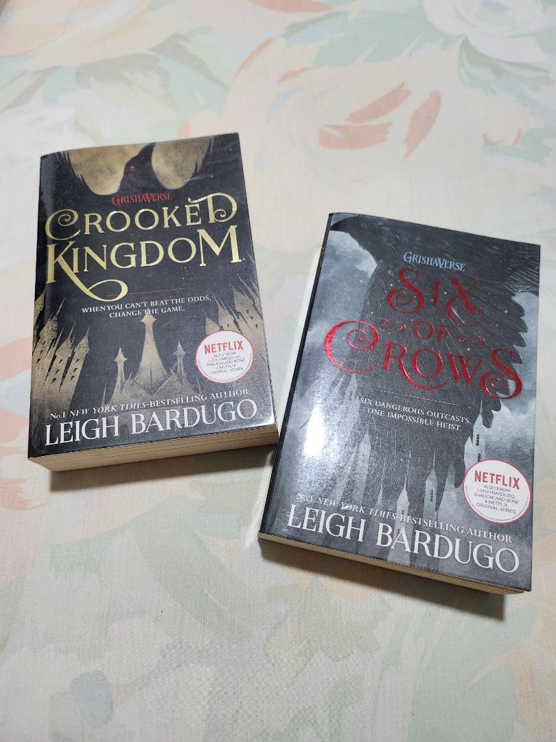 Crooked Kingdom Duology (Category: Storybooks) located in Quezon City. Submitted by ricalazo (Listing ID 1305909180, Image 1). Description: trade paper back like new condition plastic covered and stamped ( coz this comes from my personal collection).