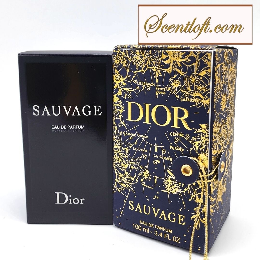 DIOR Sauvage EDP 100ml * (New Refillable Bottle) Constellation Pattern  Limited Edition Gift Box, Beauty & Personal Care, Fragrance & Deodorants on  Carousell