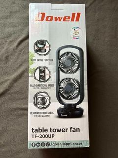 Dowell Table Tower Fan