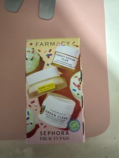 Farmacy Cleansing balm, hydrating mask, and moisturizer