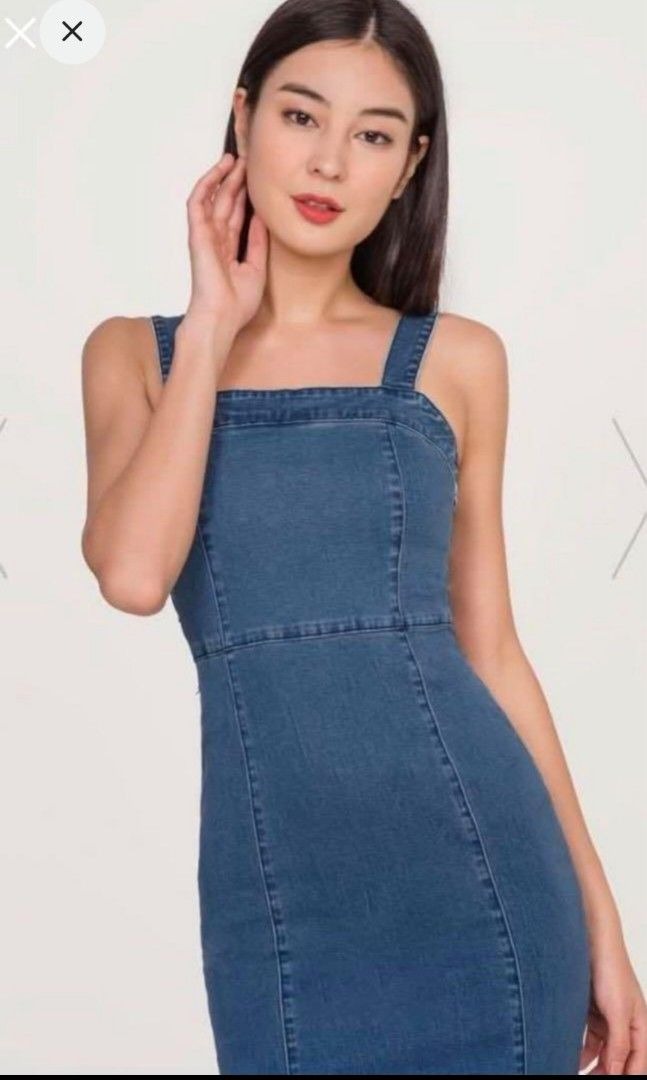 fayth denim dress Fayth Austin denim dress, Women's Fashion, Dresses & Sets, Dresses on  Carousell