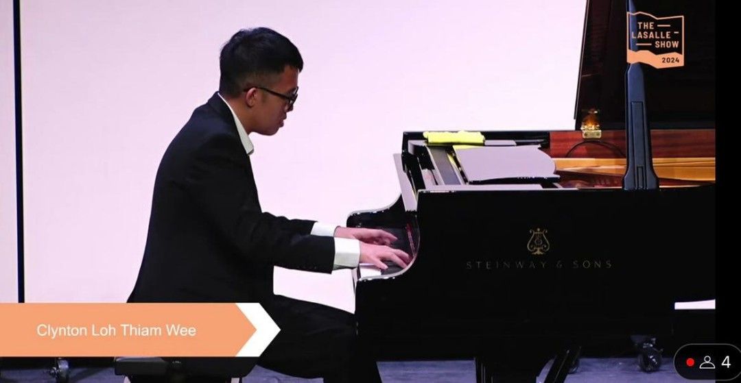 Free Cello, Piano and Music trial lesson (Includes Gigs/Performances) (Category: Music & Arts Classes) located in Singapore. Submitted by clynton (Listing ID 162849589, Image 1). Description: Clynton is a classical pianist and a former cellist of the Singapore National Youth Chinese Orchestra. He has graduated from Lasalle College of the Arts, specialising in Classical Music. Besides studying he is also a former teacher at various music schools. 