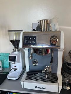 Gemilai Espresso Machine with Grinder