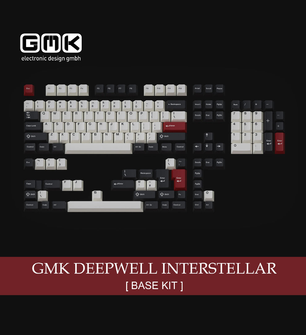 GMK Deepwell Interstellar Base Kit, Computers & Tech, Parts 