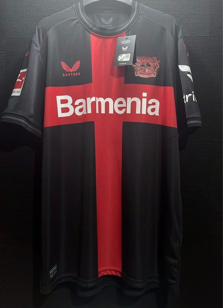 Granit Xhaka #34 Bayer 04 Leverkusen Home Jersey 2023/2024