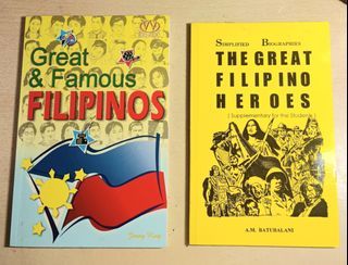 Great and Famous Filipinos/Filipino Heroes (Book Bundle)
