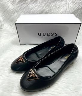 Guess Women’s Miffy Black Ballet Flat Shoes Size 7 US
