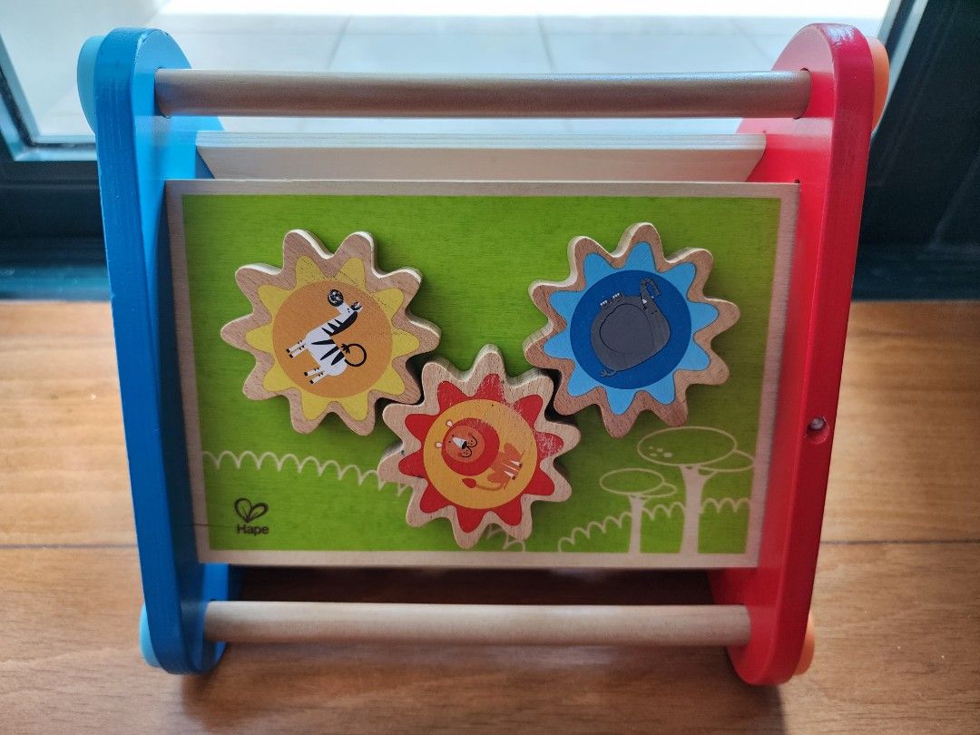 Hape take along activity box discount