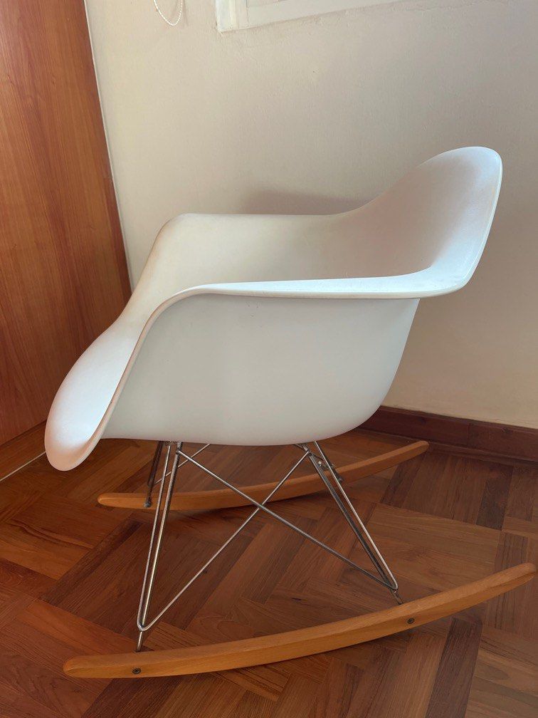 Hipvan Klaus Rocking chair white