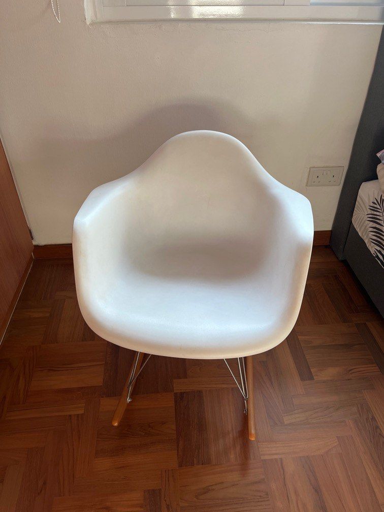 Hipvan Klaus Rocking chair white