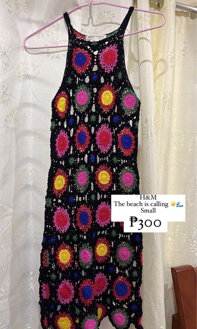 H&M Crochet dress, Women's Fashion, Dresses & Sets, Dresses on Carousell