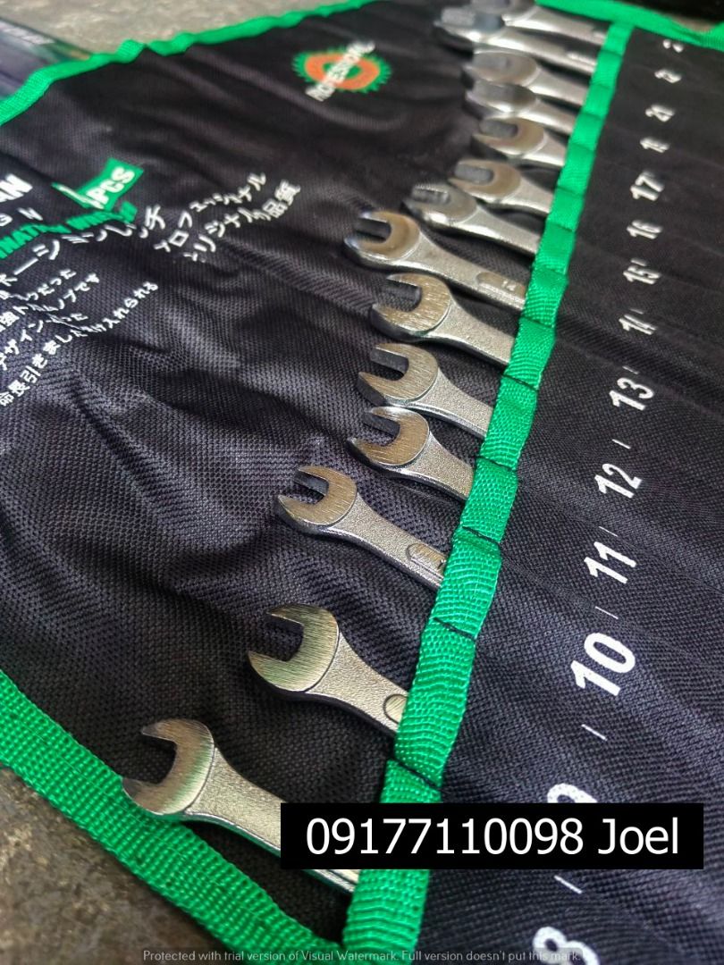 hoyoma combination wrench (Category: Construction Tools & Equipment) located in Manila. Submitted by joeyroque09 (Listing ID 1305850076, Image 2). Description: hoyoma combination wrench Size : 8-24mm price : 860.