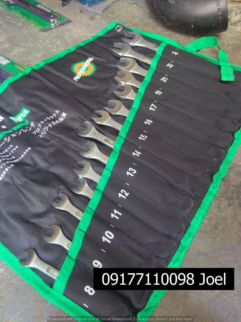 hoyoma combination wrench (Category: Construction Tools & Equipment) located in Manila. Submitted by joeyroque09 (Listing ID 1305850076, Image 3). Description: hoyoma combination wrench Size : 8-24mm price : 860.