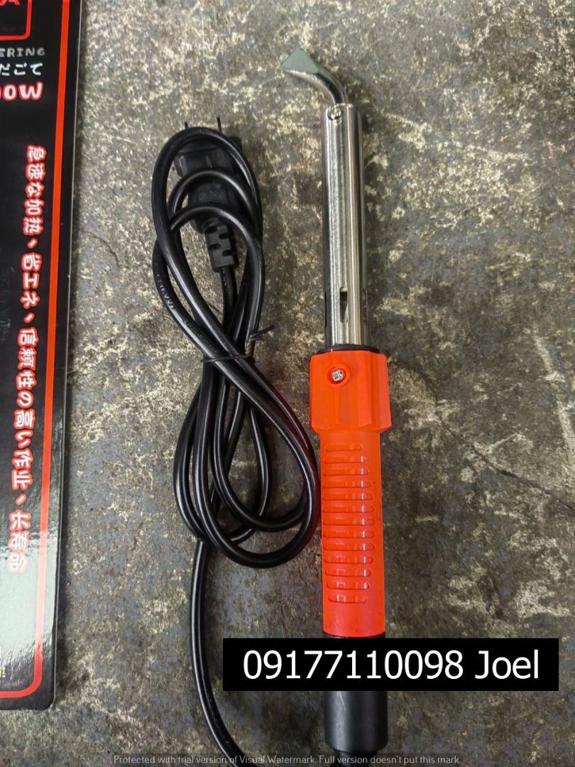 hoyoma soldering iron 100w (Category: Construction Tools & Equipment) located in Manila. Submitted by joeyroque09 (Listing ID 1305849820, Image 2). Description: hoyoma soldering iron 100w price : 300.