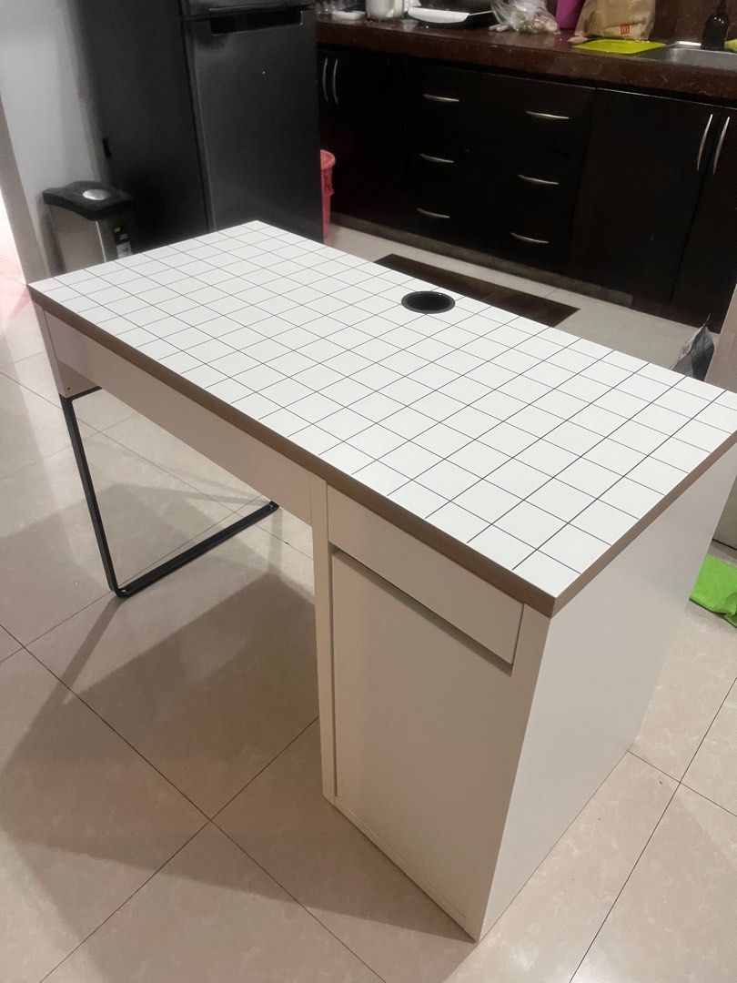 IKEA MICKE TABLE, Furniture & Home Living, Office Furniture & Fixtures