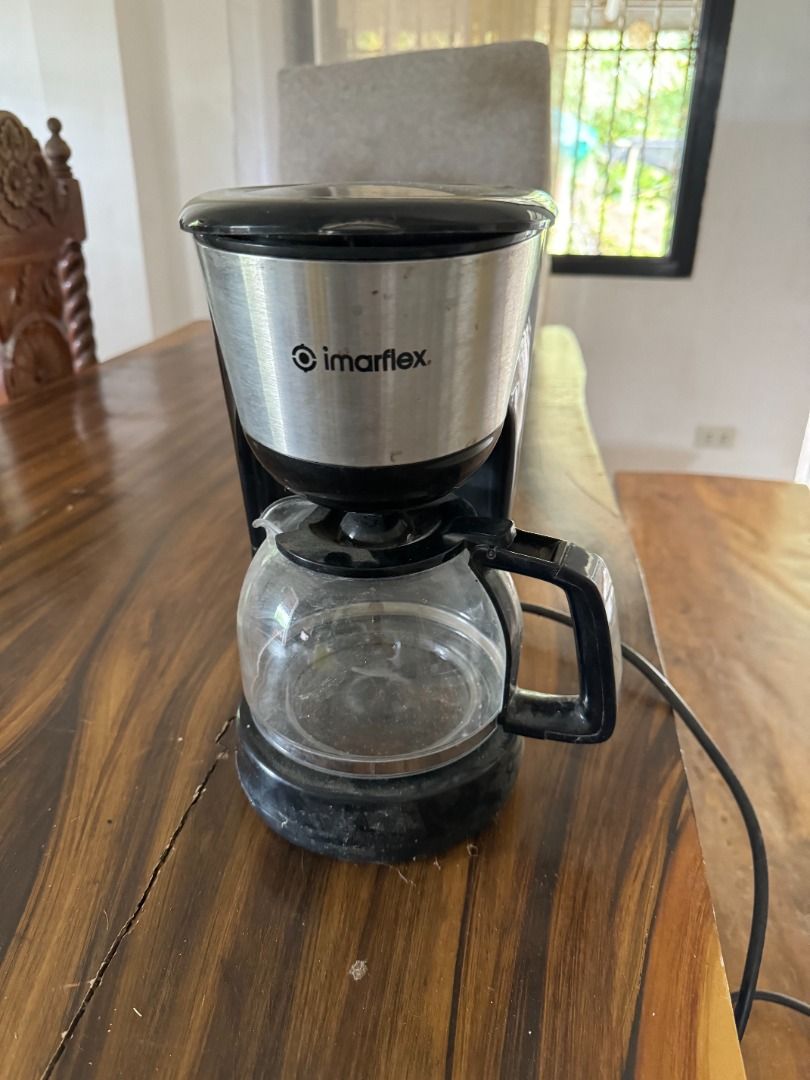 Imarflex Coffee Maker (Black/Stainless) (Category: Coffee Machines & Makers) located in Los Banos. Submitted by ralph.gabriel (Listing ID 1305859718, Image 2). Description: Automatic Drip Coffee Simple & Easy to Use Up to 10 Cups Capacity Can keep the coffee for long hours 1000 Watts.