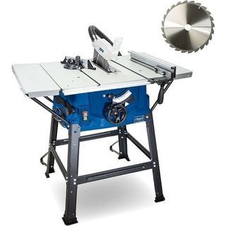 Industrial Table Saw with adjustable extended table