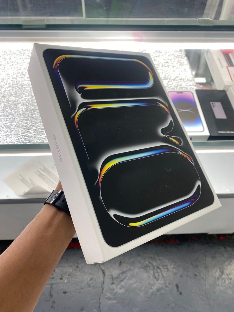 iPad Pro 11-inch M4 256gb Wi-Fi (Category: iPad) located in San Juan City. Submitted by rodelmarllemit (Listing ID 1305879955, Image 1). Description: Brand new iPad pro 11 inch M4 Wi-Fi Rom: 256gb Color: Silver 1 year warranty 7days replacement Mode of Payment: •Cash •Bank Transfer •GCash & Pamaya Installment: •Credit Card •Ggives Facebook Page: •ASHLEY & LYN •JENNY TELECOM •Cash on Delivery •Shipping •Meet Up •Trade In You can visit our Physical