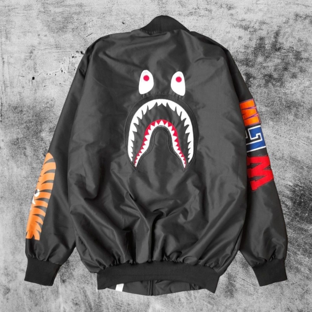 Jaket bape shark hotsell