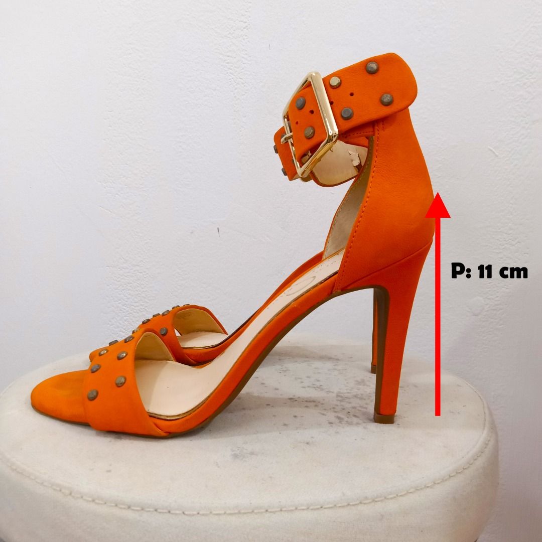 Jessica simpson orange heels top