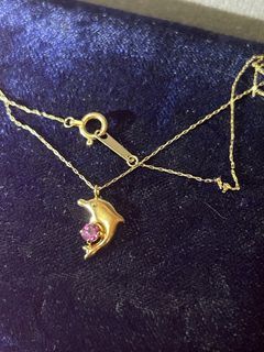 K18 Japan Gold (16in) Amethyst Necklace